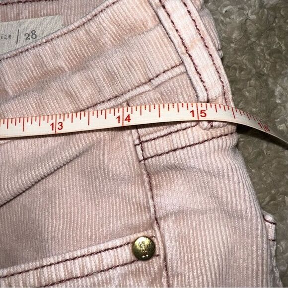 Pilcro and the Letterpress Pink Straight Leg Jeans - Picture 3 of 6